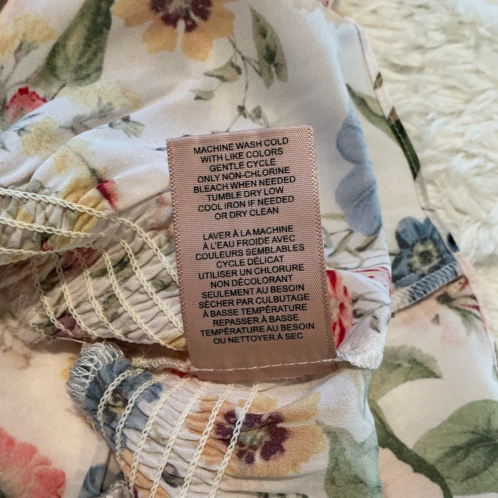 Philosophy | Floral Blouse size L NWT - Picture 8 of 12